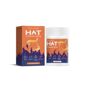 West&Month Hot Slimming Cream, Massage Firming Skin Tummy Arms Thighs Fat Sculpting Cream