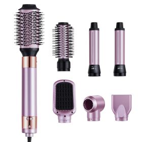Hair Styler and Dryer Brush, 6-in-1 Multi Air Styler, 110,000RPM High-Speed Ionic Blow Dryer Brush with Brushless Motor, 2 Auto-Wrap Curlers